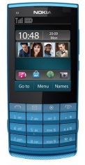 Nokia X3-02 Petrol Blue